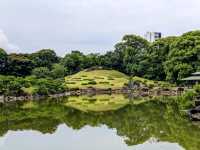日本東京-靜謐清幽的名石山水園邸：清澄庭園