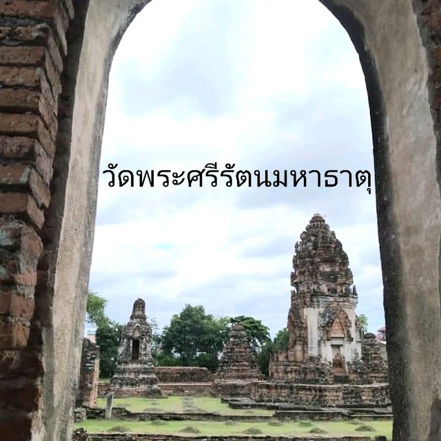 ชมป่าเจดีย์ที่วัดพระศรีรัตนมหาธาตุ ลพบุรี