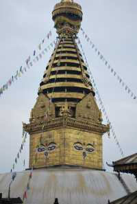 Namaste, Swayambhunath Stupa