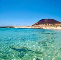 A popular summer beach