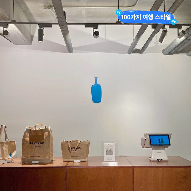 샌프란시스코의 대표 카페 블루바틀 성수동점