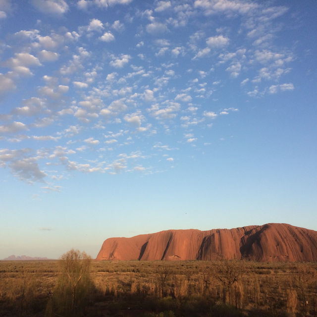 Uluru at dawn 