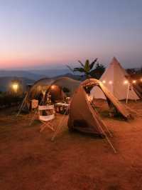 ลานพันดาวแคมปิ้ง ที่พักเลยติดแกลมสำหรับสายชิล⛺️🏠