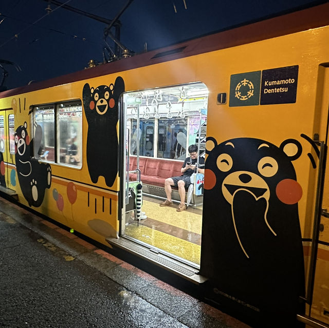 熊本電鐵上熊本站列車體驗😘