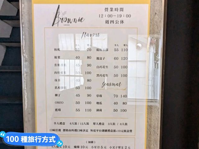 台南手伴推薦-繽紛亮麗的水果布朗尼：Alice Brownie