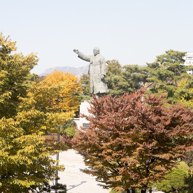 가을에 가볼만한곳 서울 백범광장