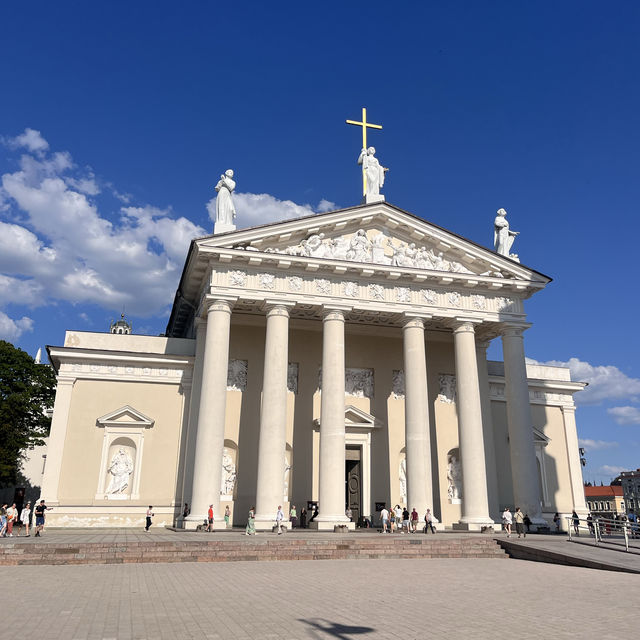立陶宛-最華麗維爾紐斯主教座堂🇱🇹⛪️😍