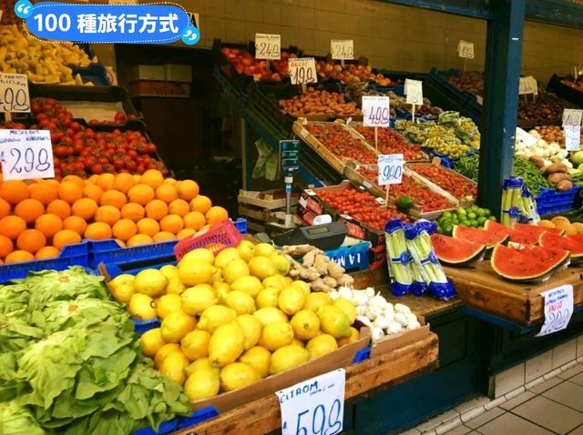 匈牙利-布達佩斯在地人的後廚房：中央市場 Nagy Vasarcsarnok