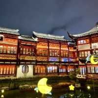 上海の豫園商城は昼と夜どちらも楽しめる観光地だった！