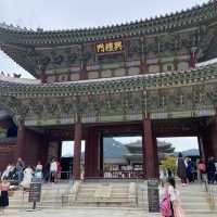 韓国旅行　仁寺洞方面