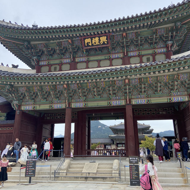 韓国旅行　仁寺洞方面