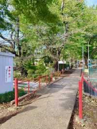 【埼玉県】参道と公園とお地蔵さま