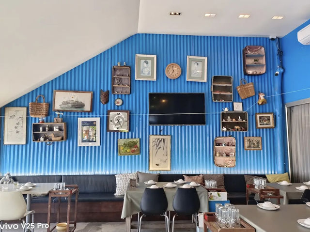 “ร้านอาหารแม่คูซีน” ร้านวิวสวยบางปู