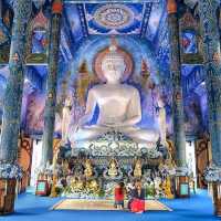 วัดร่องเสือเต้น |  Blue Temple 