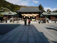 Miyajidake Shrine Fukuoka เที่ยววัดฟุกุโอกะ