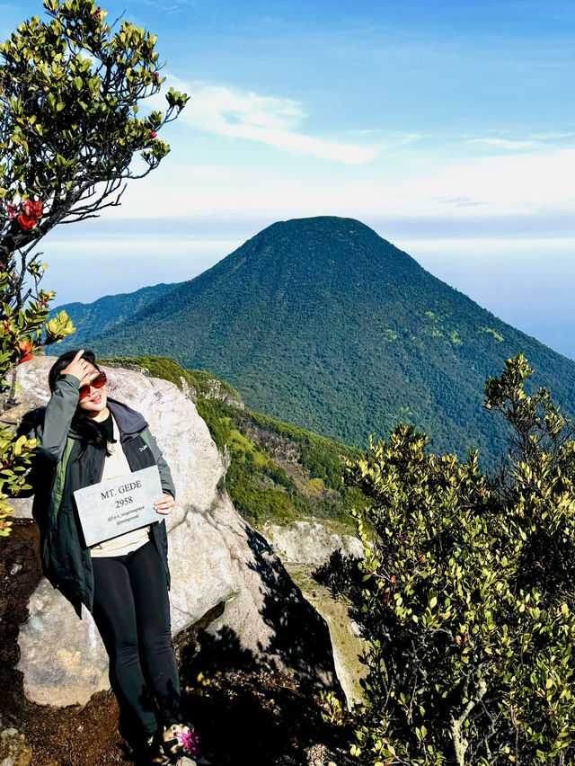 The Beautiful Mount Gede Pangrango🌋🇮🇩