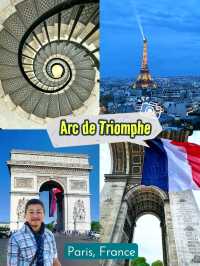Exploring the Arc de Triomphe, an iconic landmark of Paris!