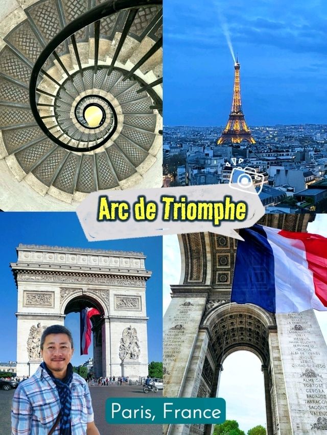 Exploring the Arc de Triomphe, an iconic landmark of Paris!