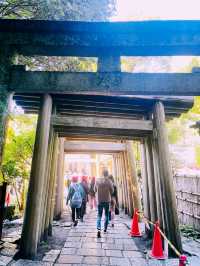 【神奈川県/鎌倉　“境内の湧き水で銭を洗うと富が増える”と言われている『銭洗弁財天 宇賀福神社』】