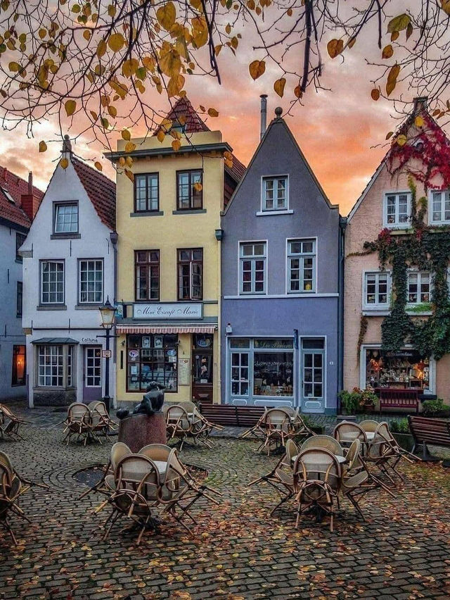 Old town of be bremen Germany 