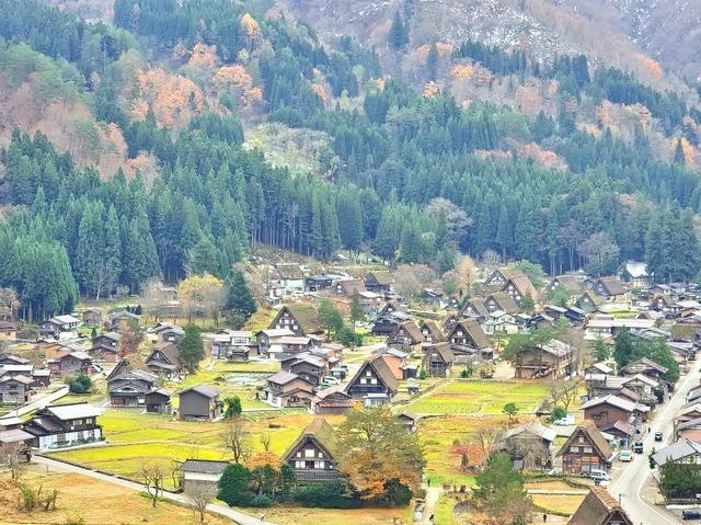 走進童話世界 - 秋天の白川鄉合掌村