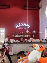 คาเฟ่ระนองสุดมินิมอล Sea Swan Cafe