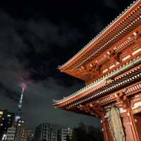 淺草寺：日與夜的心靈之旅✨🏯