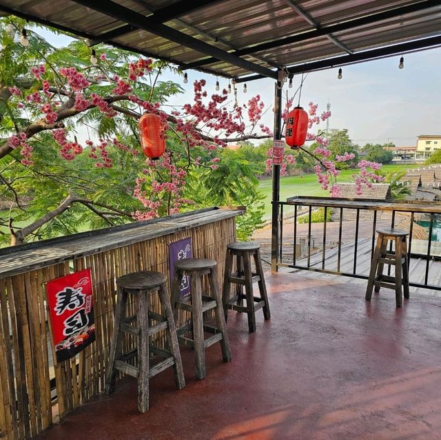 กัดรังแลนด์ Fishing café & Restaurant เ
