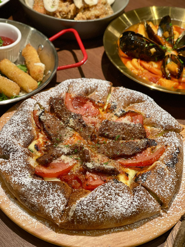 啟德體育園🍕人氣韓國Pizza炸雞新分店