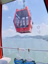 🌊바다와 마을이 보이는 해상 케이블카🩵 야외데이트 장소 추천🚠
