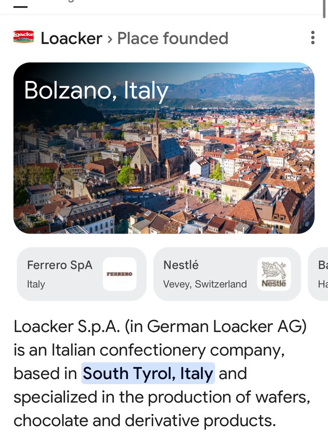A Must-Visit for Chocolate Lovers – Loacker Shop in Bolzano