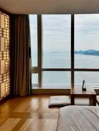 청량한 여수의 바다뷰의 🌊 깔끔하고 쾌적한 여수 숙소 여행지💙