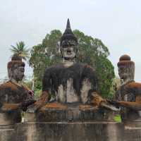 Immersing in Spirituality at Buddha Park, Vientiane