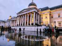 🌧️ 雨中漫步特拉法加廣場（Trafalgar Square）——倫敦的藝術與歷史交匯點