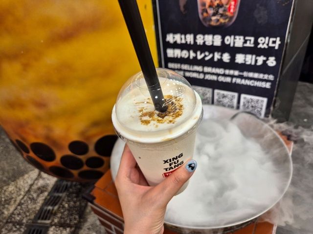 대만 유명 흑당버블티 행복당