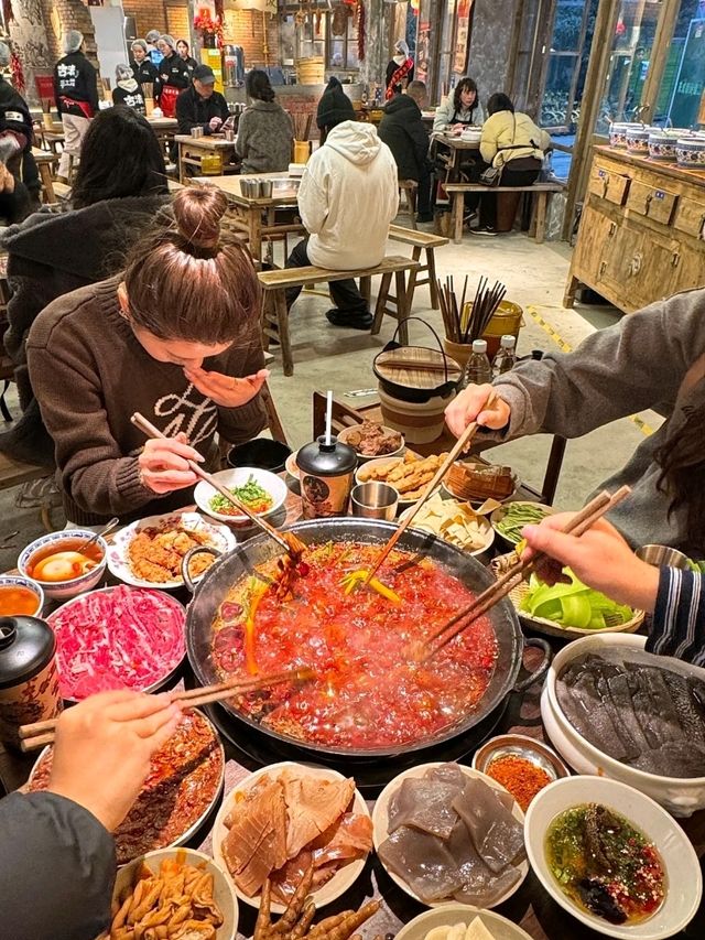 Famous Hotpot in Chengdu