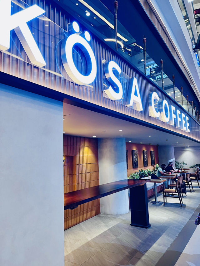 “Brewed Green: Kosa Coffee’s Sustainable Sip in the City”