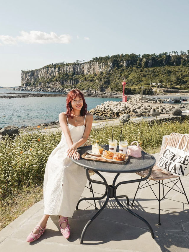 濟州🇰🇷 海邊懸崖cafe☕️