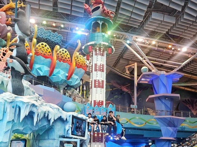 榮獲2大獎項的全球最大室內的樂園：飛船樂園