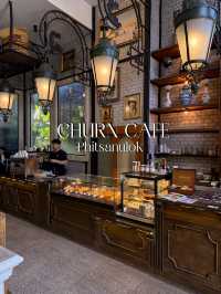 Churn Café Phitsanulok คาเฟ่สวย สไตล์ยุโรปวินเทจ🏰