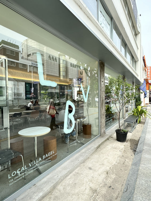 【韓国 梨泰院】朝8時から開店 モーニングにオススメのベーグルカフェ