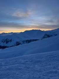 Sunset Over the Caucasus 