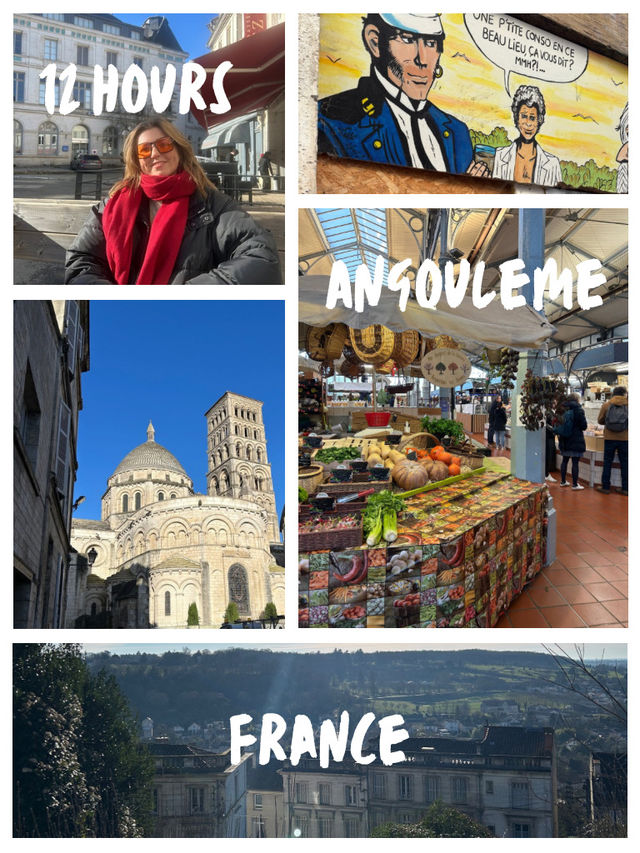 12 Hours in Angouleme, France Itinerary 🇫🇷