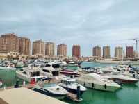 April Stroll in Doha’s Marina Mirage