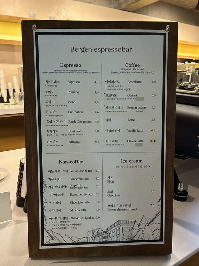 숲속의 고즈넉한 카페, 베르겐 