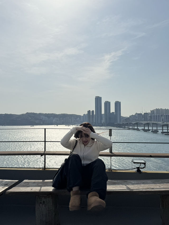 Having moment,Busan คาเฟ่วิวหลักล้านที่ปูซาน
