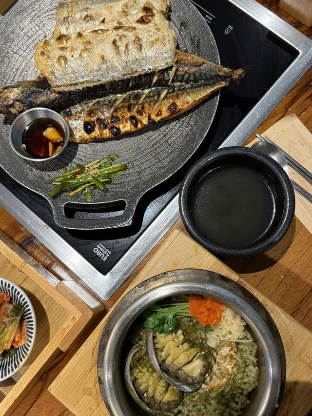 부산 화명생태공원 근처 솥밥 전문점 한다솥 생선구이도있어요 🐟