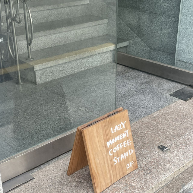 부산 여행 / 맛있는 필터커피와 친절함을 느낄 수있는 카페 레이지모먼트커피스탠드