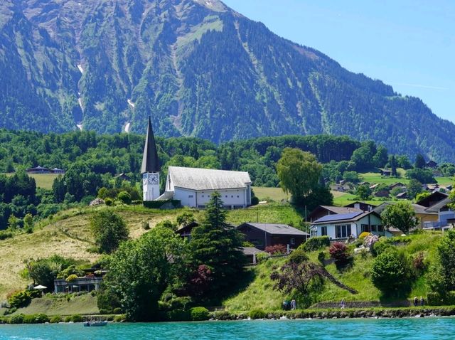 💎 Spiez – Where Mountains Watch Over Turquoise Water