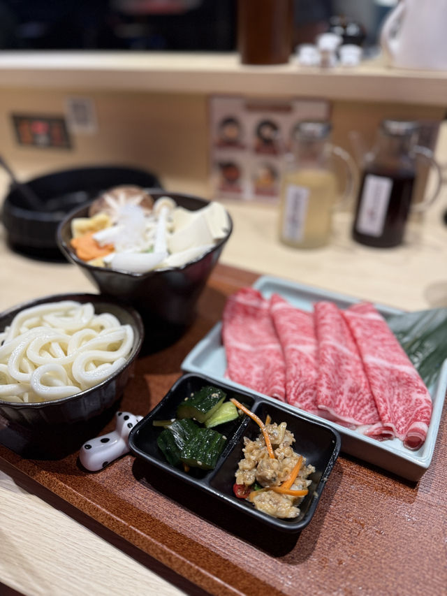 銅鑼灣黑毛和牛壽喜燒